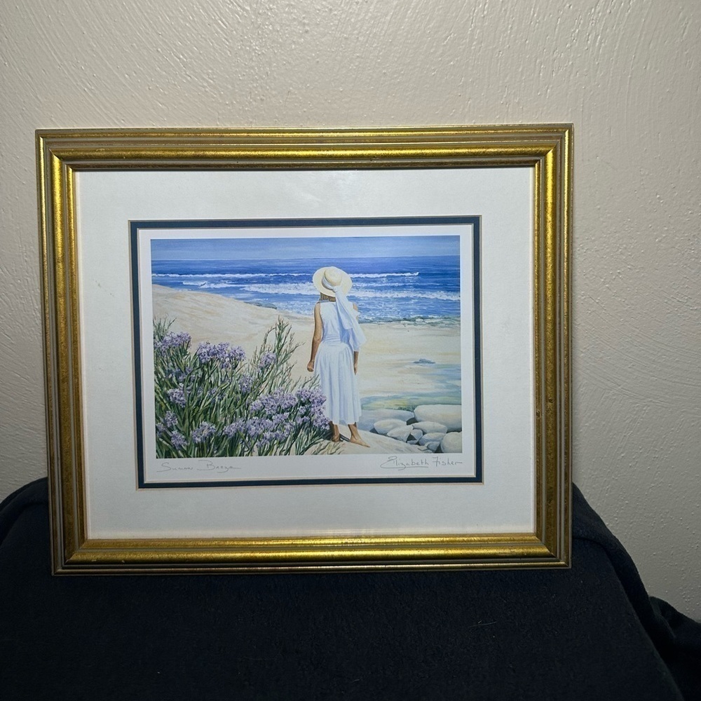 Elizabeth Fisher Summer Breeze Signed and Framed Print